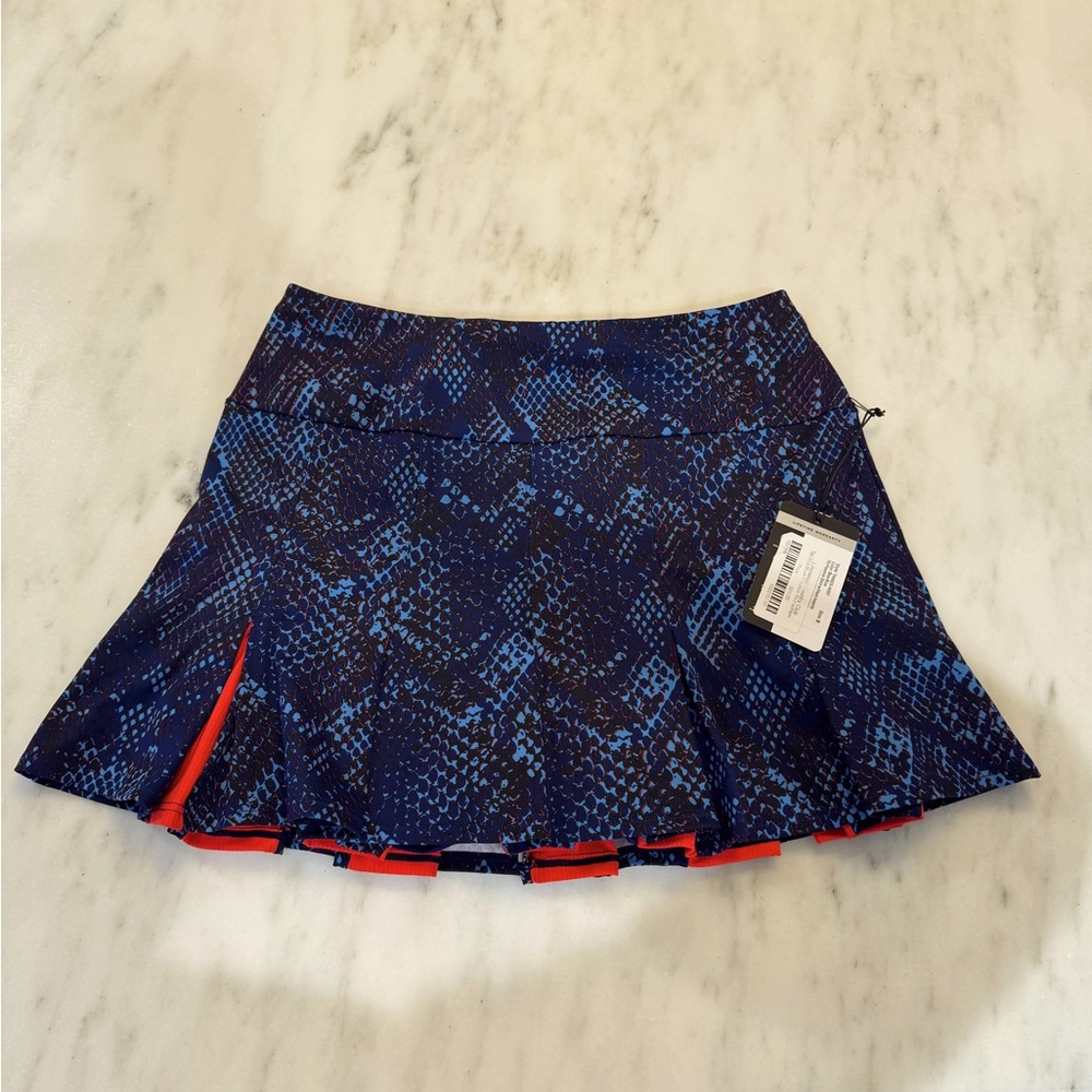 🩵🩷Tail Boa Blue Flounce Skirt with Hem